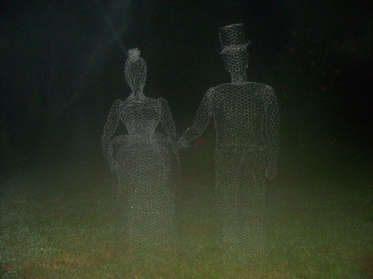 chicken wire ghosts